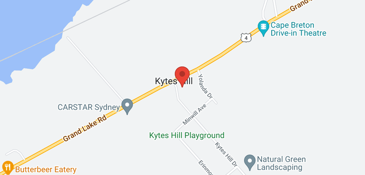 map of Lot 64-A-1 Kytes Hill Drive